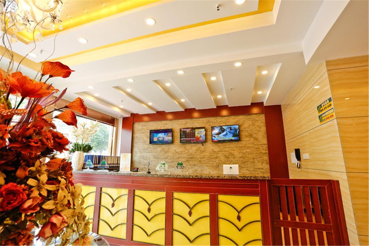 Greentree Inn Jiangsu Nantong Jiaoyu Road Business Hotel Eksteriør bilde