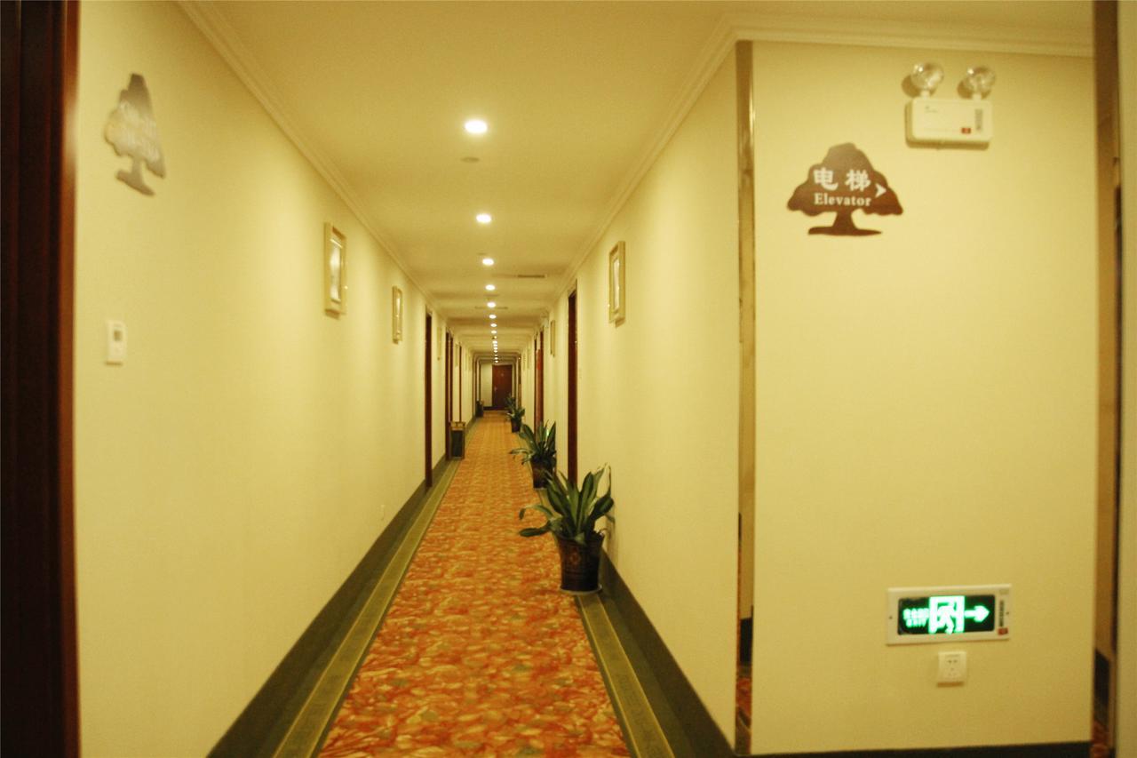 Greentree Inn Jiangsu Nantong Jiaoyu Road Business Hotel Eksteriør bilde